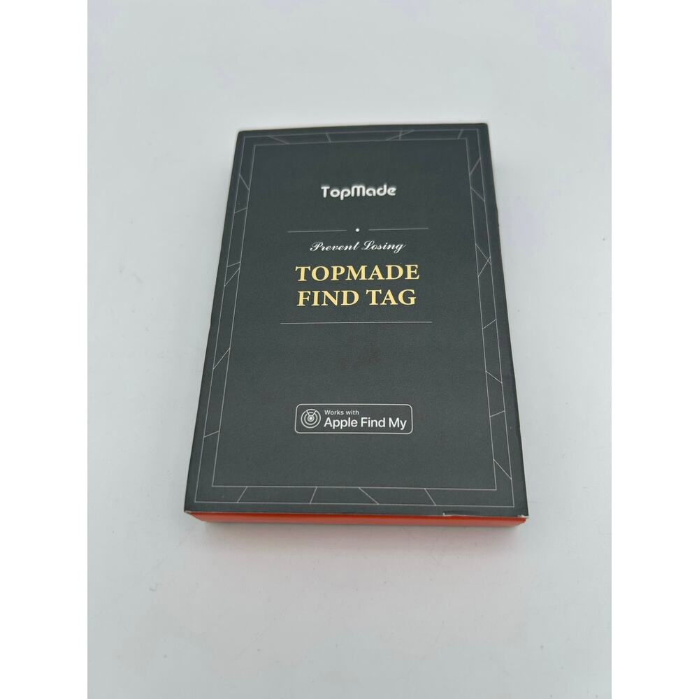 TopMade Apple Find My Luggage Tag Bluetooth Tracker Travel Bag Tag TESTED